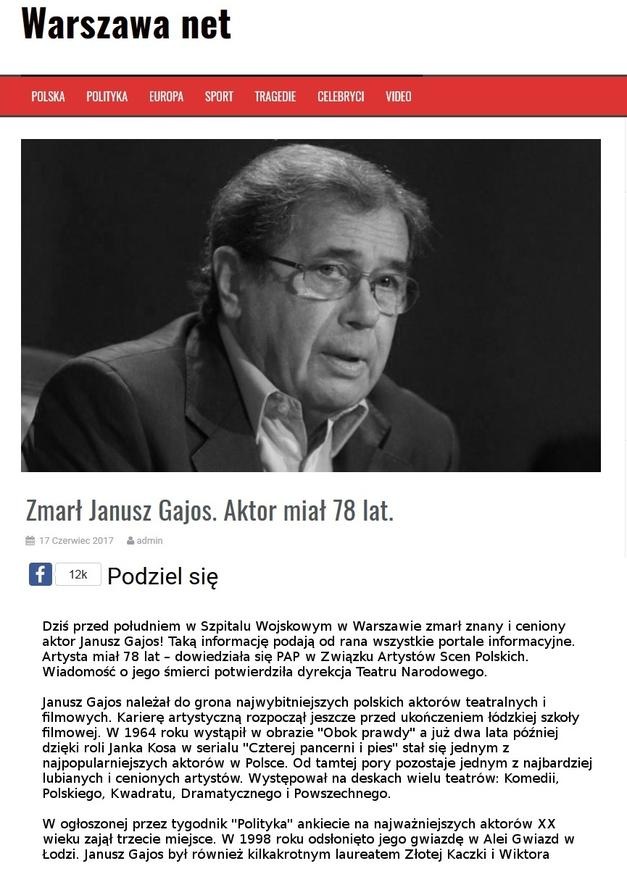 #actor #death #fakenews