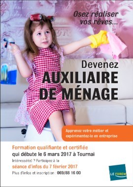 Osez réaliser vos rêves, devenez femme de menage 