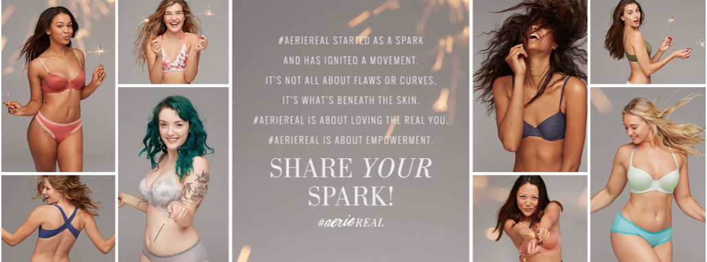  The Arie Real Campaign decided to feature real pictures of real women who are not photo shopped or supermodels. 
