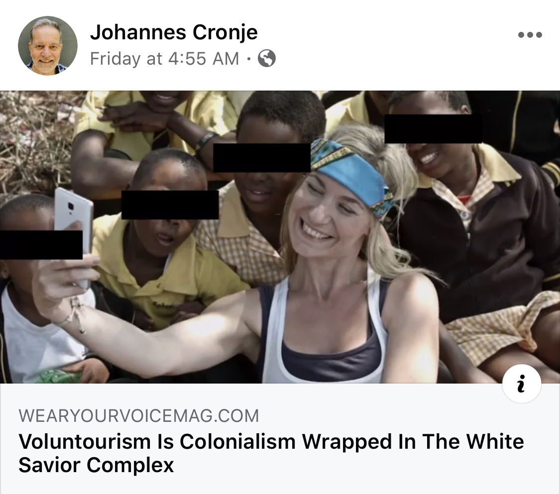 Voluntourism 
