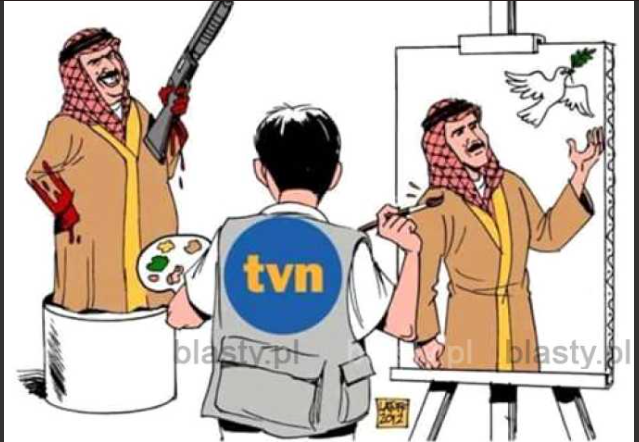 Tymczasem w "niezależnych" mediach. Grafika została opublikowana na stronie blasty.pl w kategorii mem. 