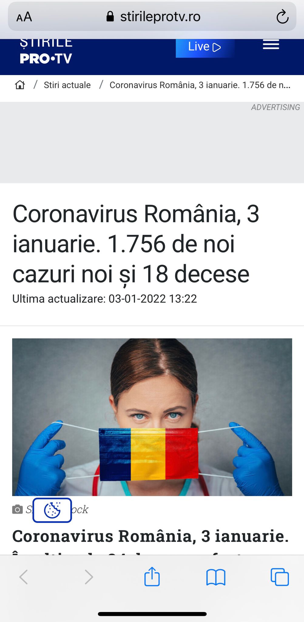 Masca de protecție ne definește, când vezi masca înseamnă că acest virus este prezent în acea regiune.