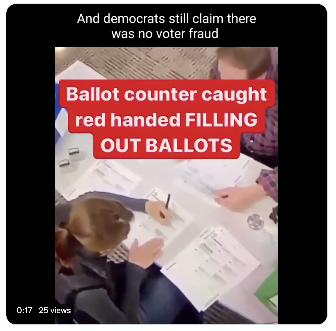 Ballot Fraud