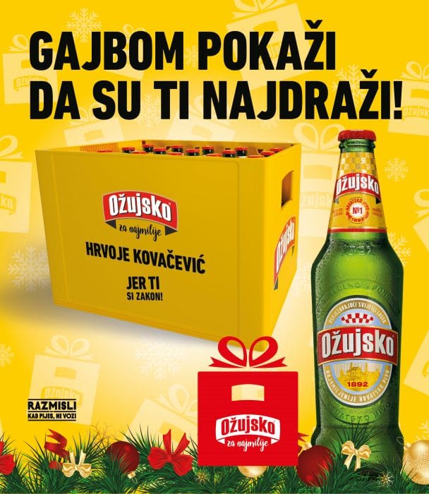 Oglas za Ožujsko pivo