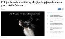 Humanitarna akcija prikupljanja hrane za pse iz Azila Čakovec