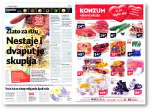 Preslik članka objavljenog u dnevnim novinama