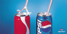 Pepsi is insulting Coca Cola. 