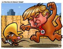 Trump wants to run out all the "illegal" immigrants which will somehow make america great.