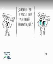 Dilema protestatarului anti-mască