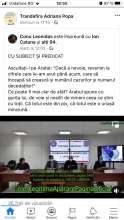 Imaginea prezintă o știre TV comentată în stil malițios de către un utilizator Facebook, acesta interpretând date scoase din context pentru a justifica falsitatea statisticilor prezentate de guvern în ceea ce privește pandemia.