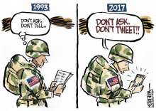 Don't ask, Don't Tweet