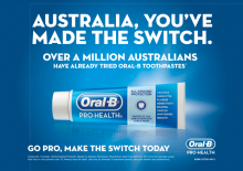 Toothpaste advertisement 