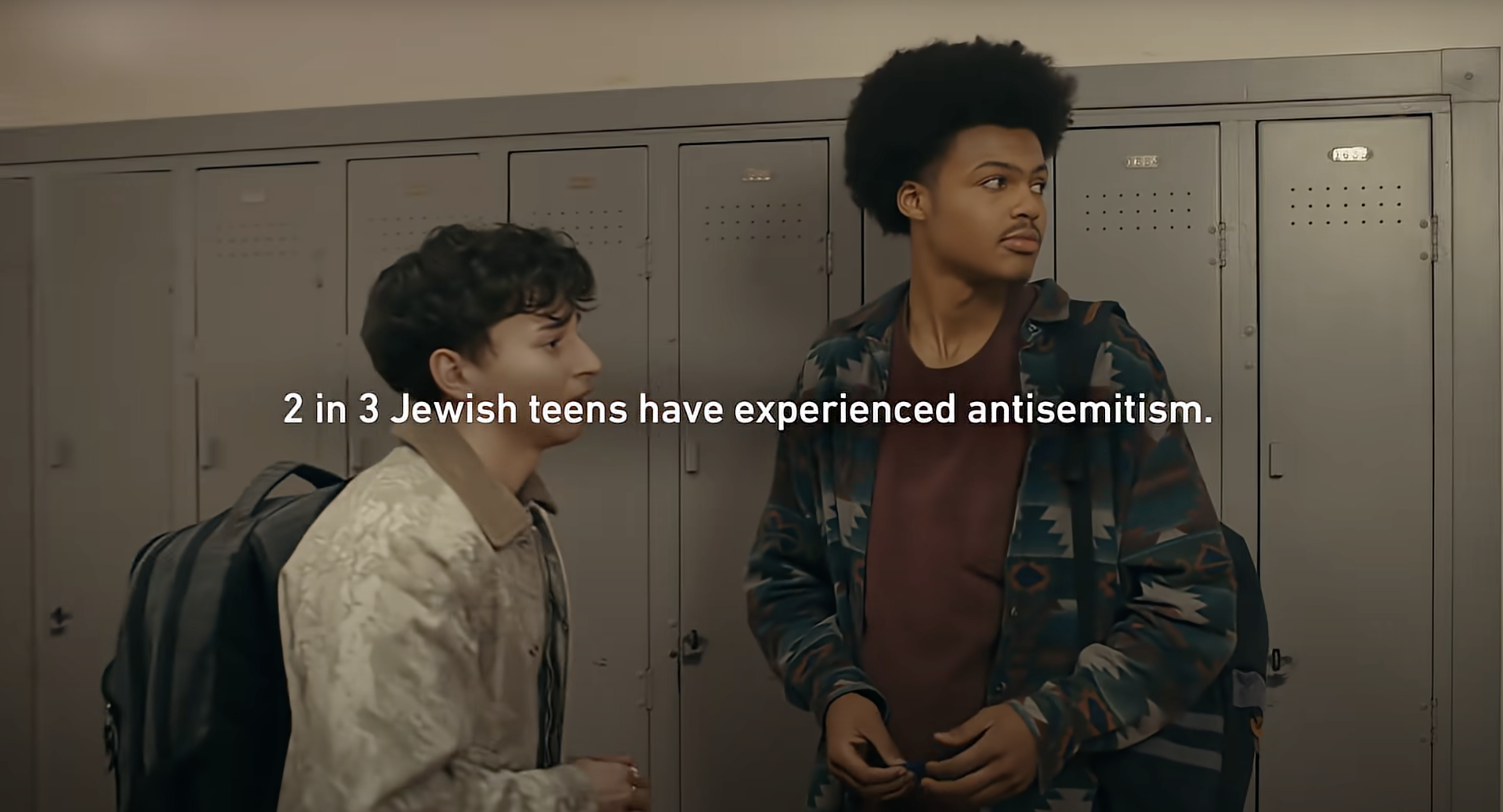 2 in 3 Jewish kids have experienced antisemitism 